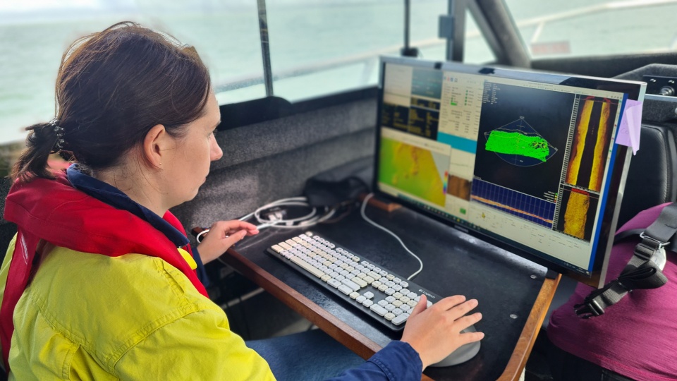 Hydrography is about exploration and discovery, helping scientists understand more about the ocean. Image: LEARNZ.