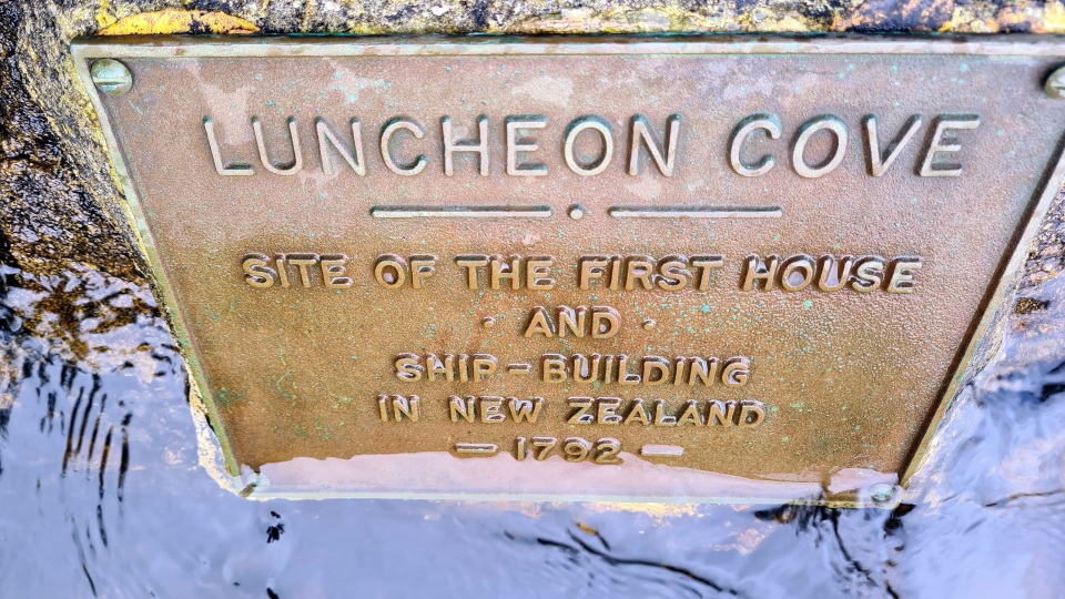 Luncheon Cove in Tamatea Dusky Sound was the site of New Zealand’s first European house, and the site where the first European designed ship was built. Image: LEARNZ.