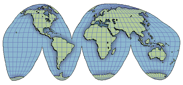Interrupted Map Projection