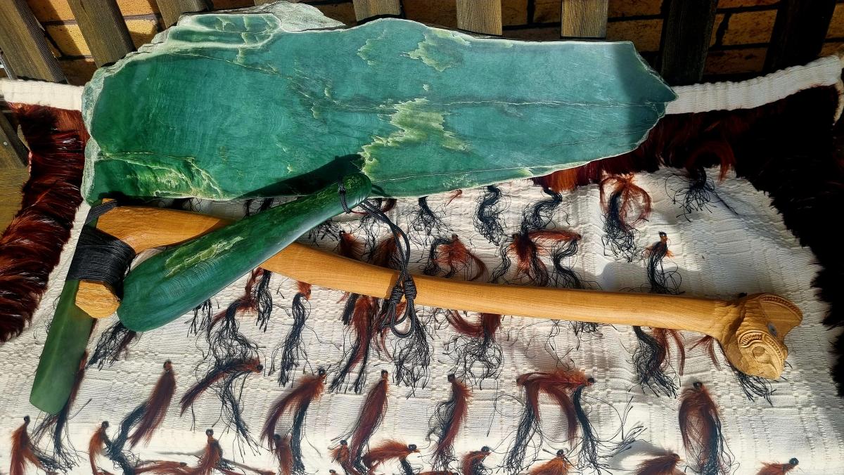 Māori traditionally used pounamu mostly for tools, weapons, and prestigious ornaments. Image: LEARNZ.