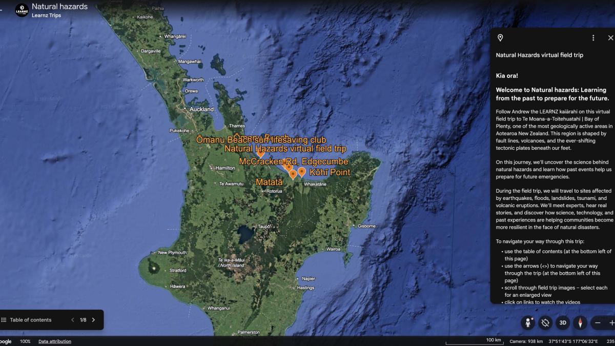 Google Earth Tour to Te Moana-a-Toitehuatahi | Bay of Plenty Google Earth Tour