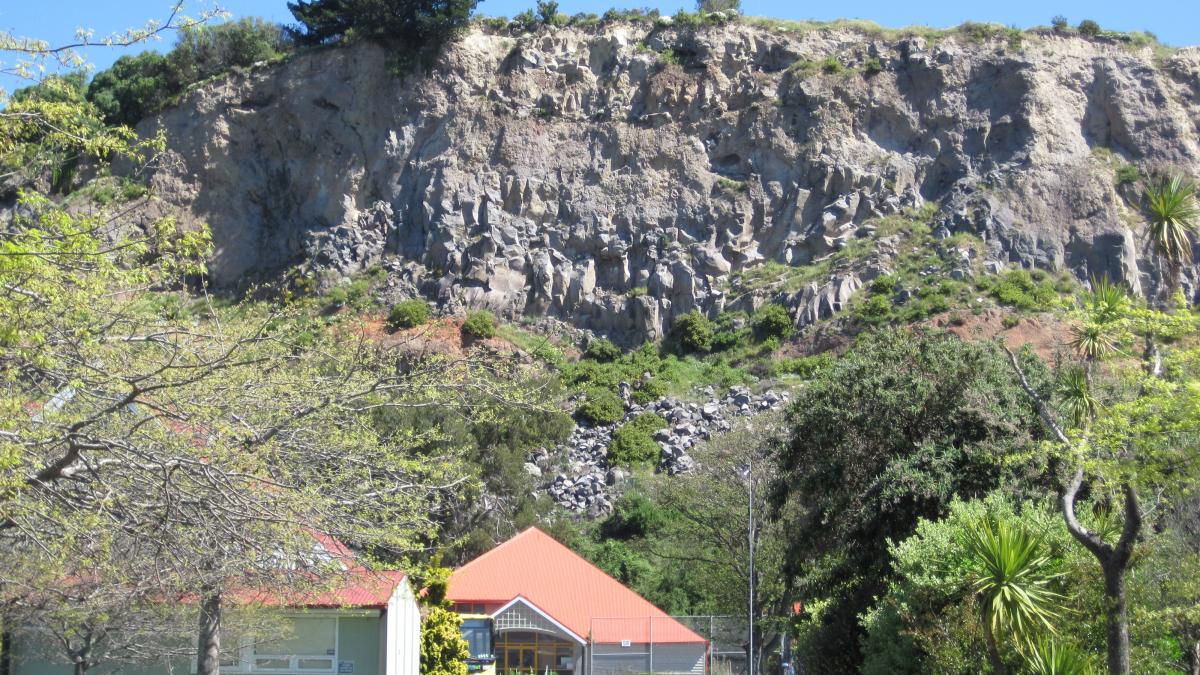 If you notice warning signs of landslides, tell an adult right away. Image: LEARNZ.