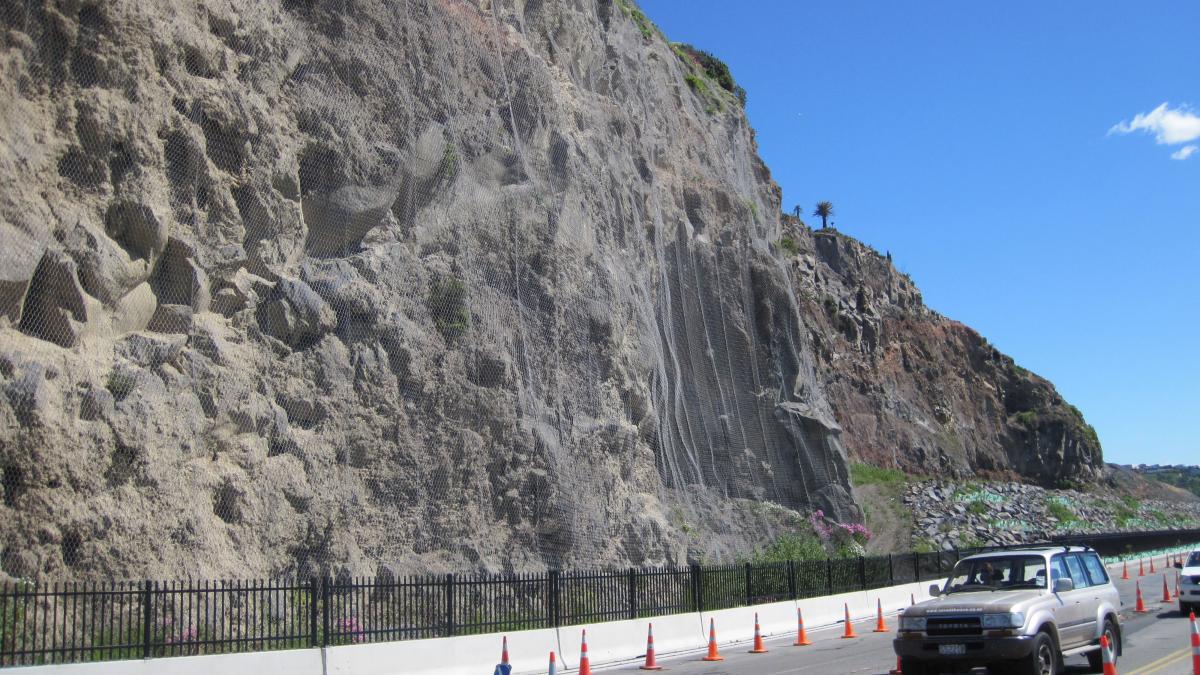 Being aware of and ready for landslides helps keep you safe. Image: LEARNZ.
