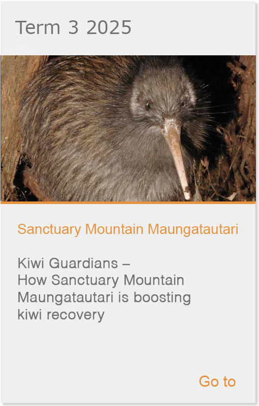 Sanctuary Mountain Maungatautari virtual field trip