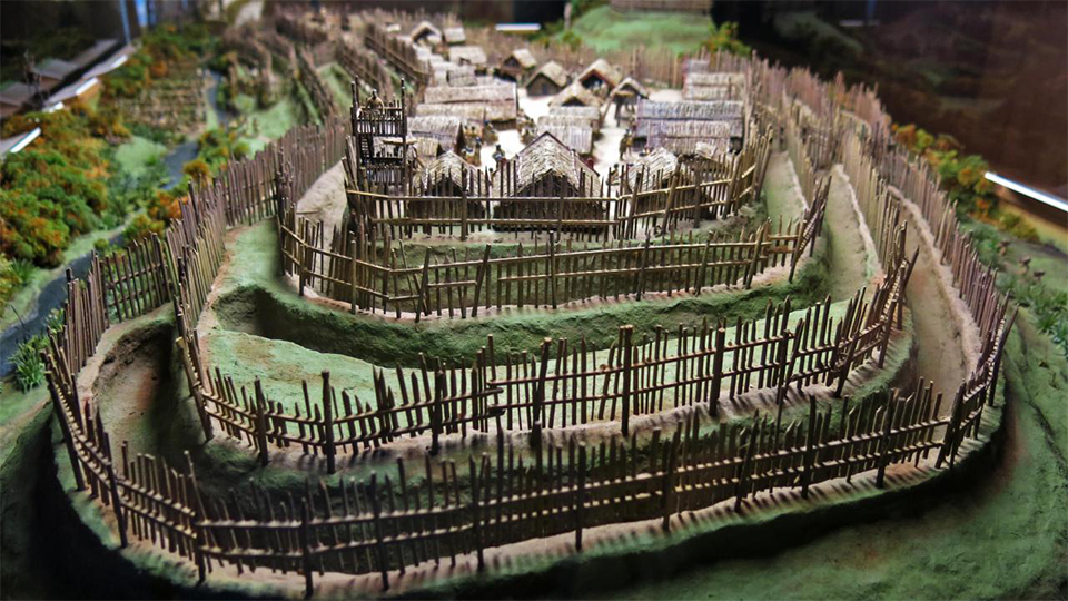 Archaeological remains of pā
